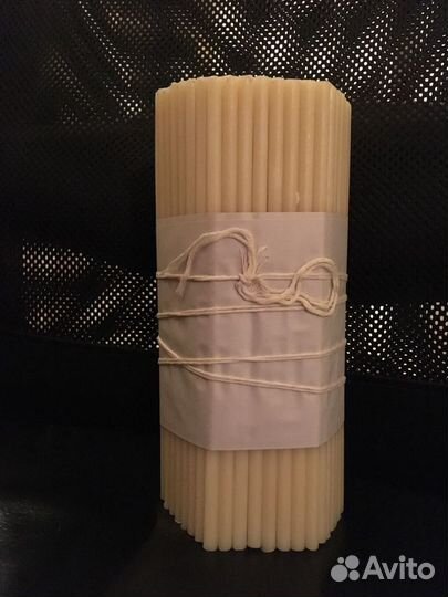 Восковые свечи: белые, черные, красные, зеленые, ж