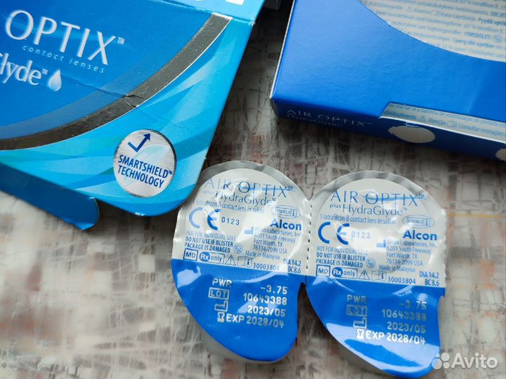 Линзы контактные