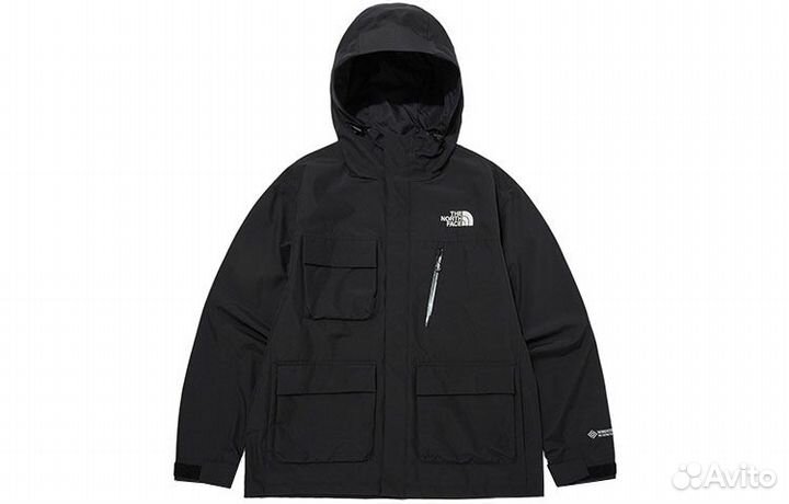THE north face Windbreaker Jackets Men Black (L)(84)