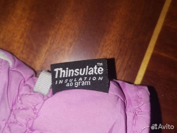 Перчатки горнолыжные на девочку 7-10 лет