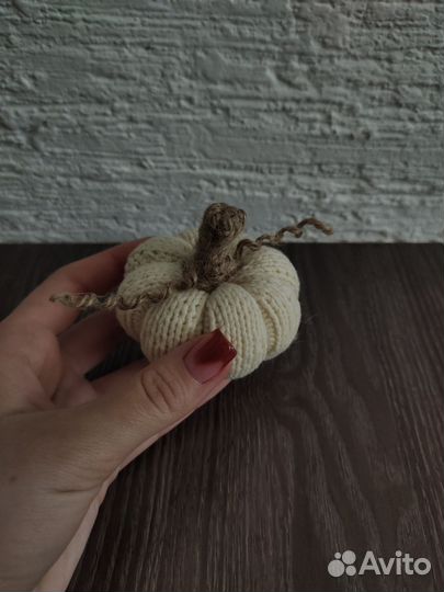 Вязаная тыква