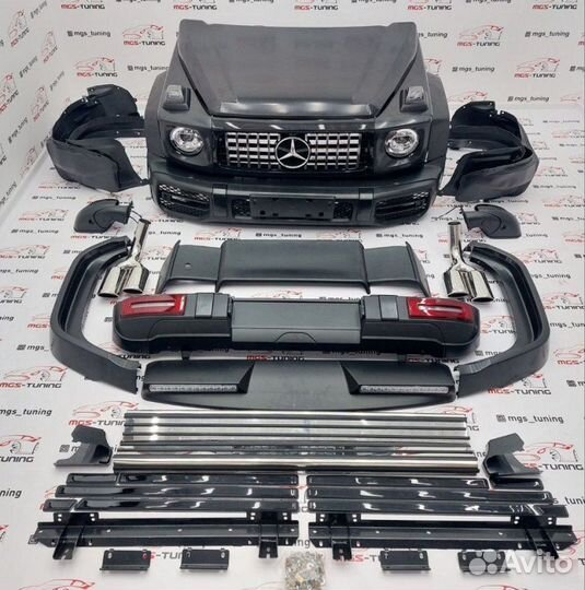 Обвес в стиле G-Class для Suzuki Jimny 18+