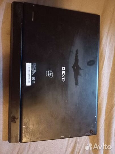 Планшет с клавиатурой dexp