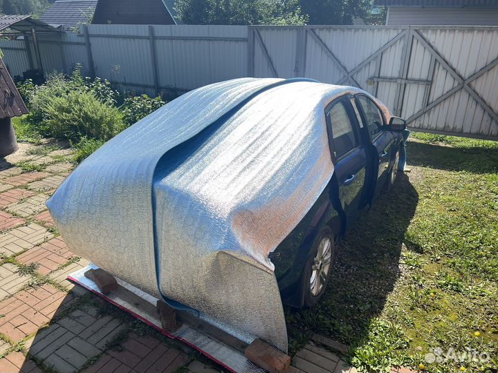 Утеплитель вместо тента от жары