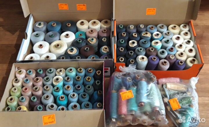 Нитки хлопок