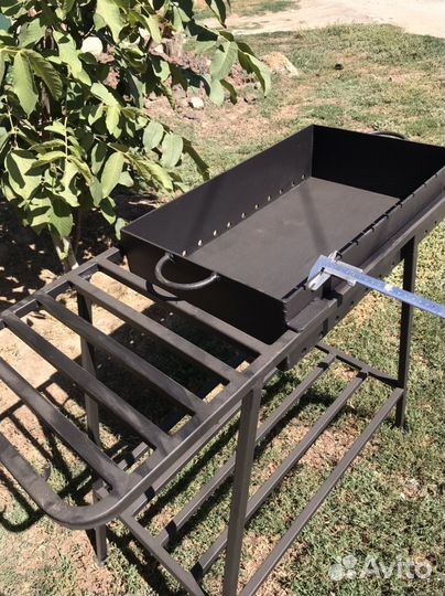 Мангал со съёмной жаровней 3 мм металл