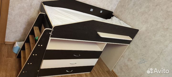 Детская кровать чердак