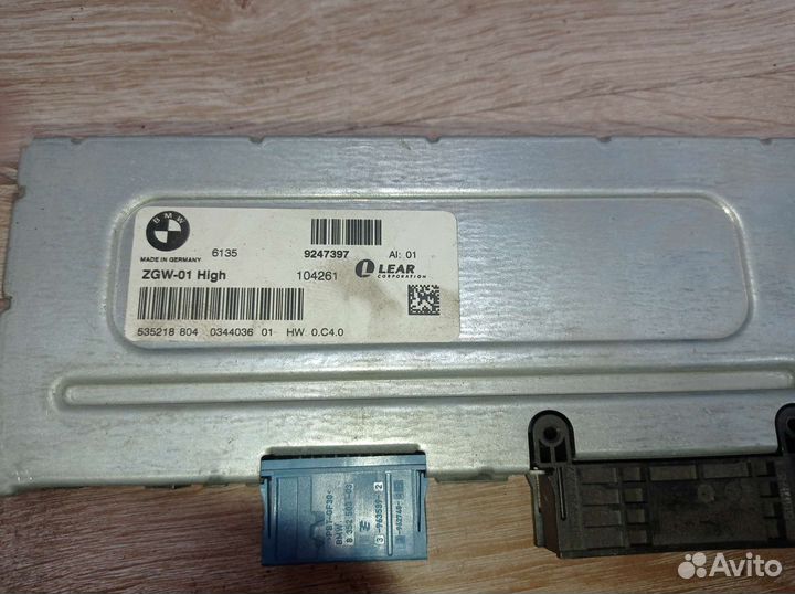 Сетевой модуль на BMW 5 f10