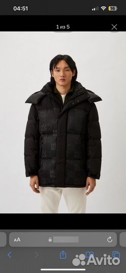 Новый Пуховик Hugo melmus 2341