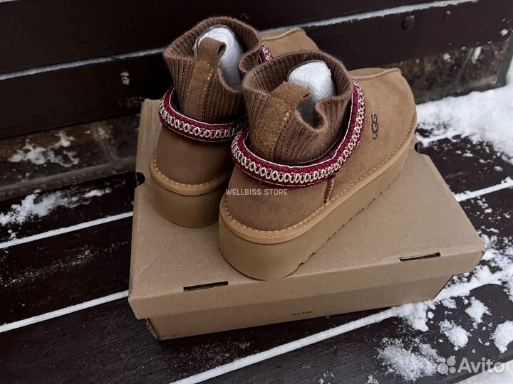 Угги UGG Tazz Tasman коричневые