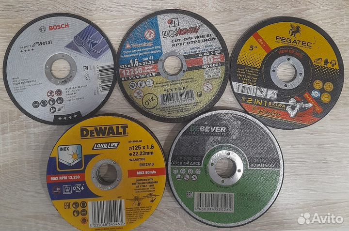 Отрезные и зачистные диски