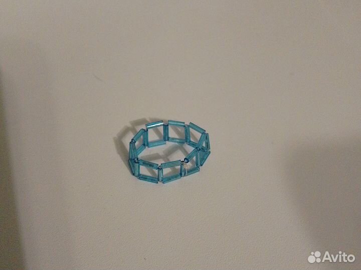 Кольцо из стекляруса