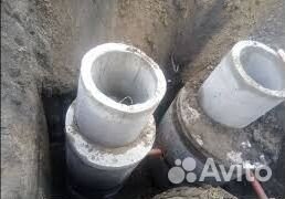 Септик.выгребная яма. Земляные работы