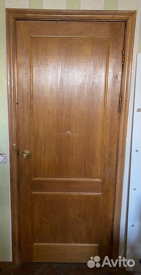 Дверь деревянная межкомнатная 80