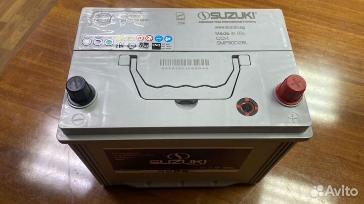 Оригинальный Аккумулятор Suzuki 75Ah