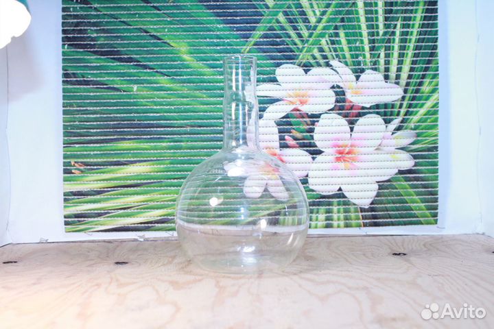 Колба стеклянная 1л