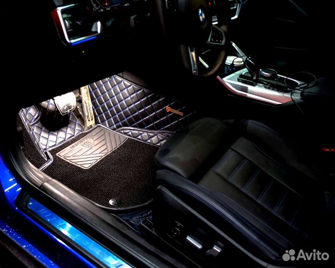 Автоковрики на заказ для BMW 4 coupe 2021г