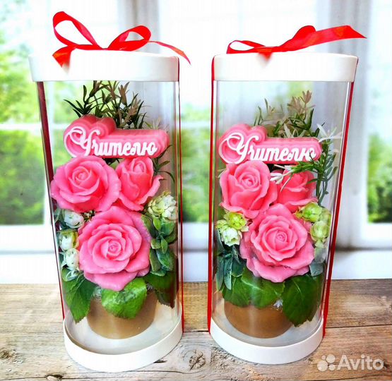 Букет из мыла ручной работы