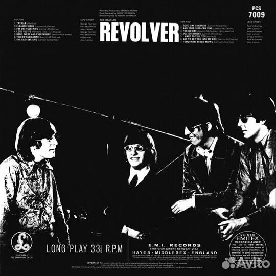 Виниловая пластинка The Beatles, Revolver (2009 Re