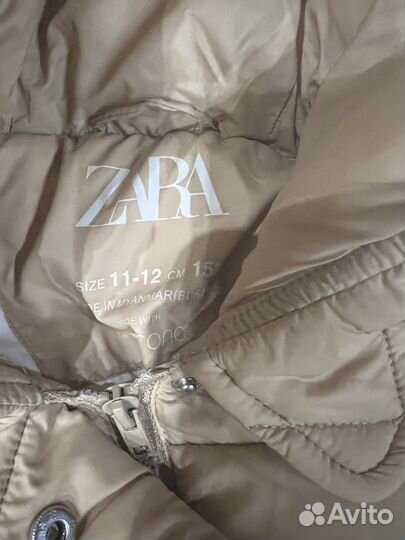 Пуховик zara