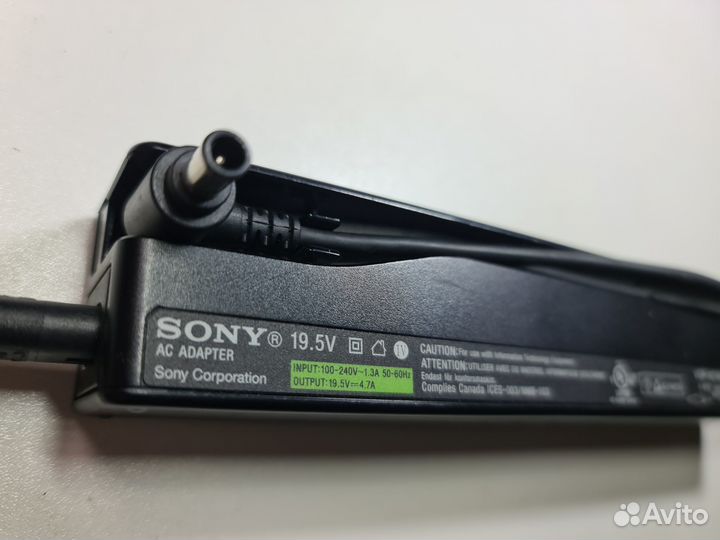 Блок питания 19,5v 4,7A Sony VGP-AC19V21