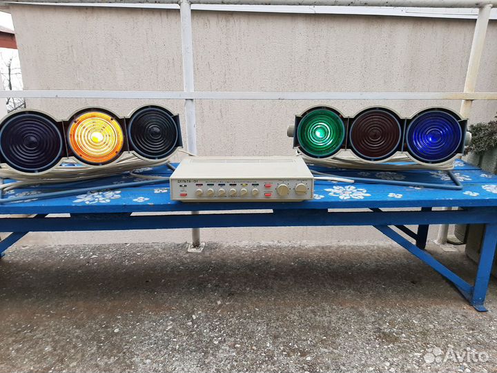 Цветомузыка СССР Дельта 01