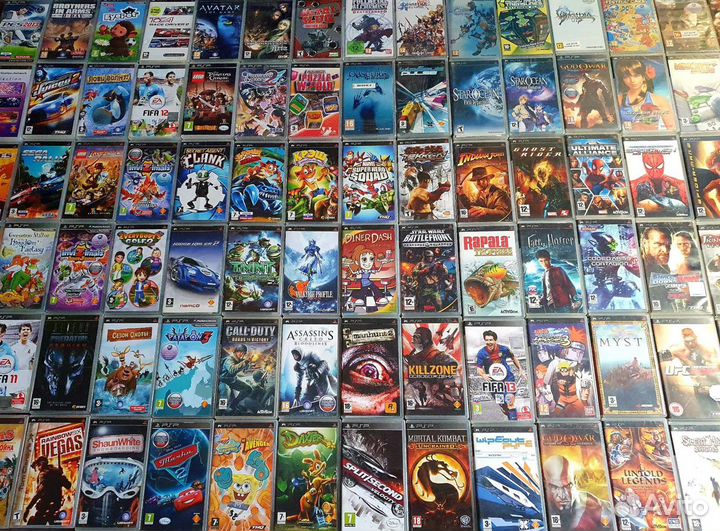 UMD диски на PSP