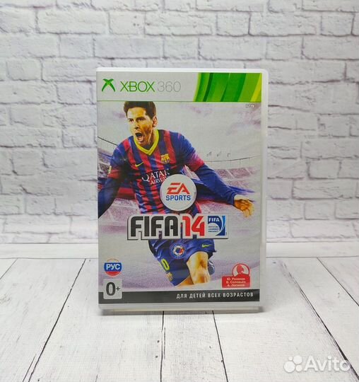 FIFA 14 (xbox 360, бу, уцен. не родн.обложка)