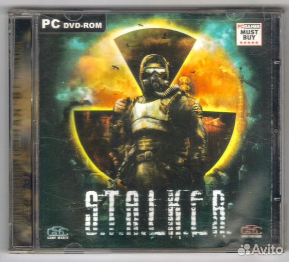 Stalker. Тень Чернобыля. 2007 DVD пк PC диск Сталк