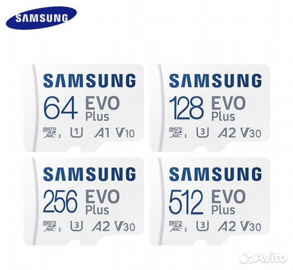 Карта памяти samsung micro SD 64/128 GB