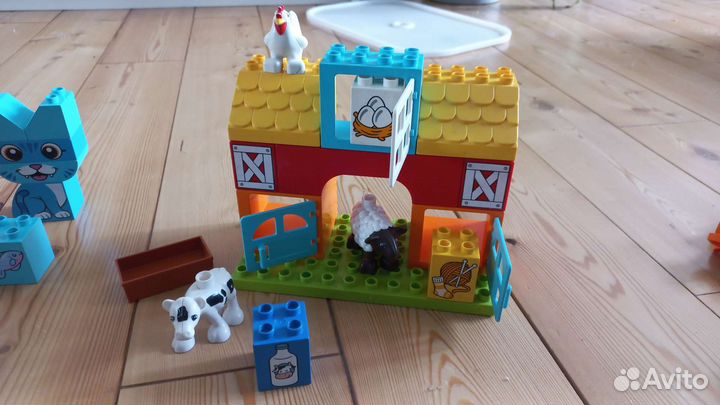 Lego дупло много наборов пакетом