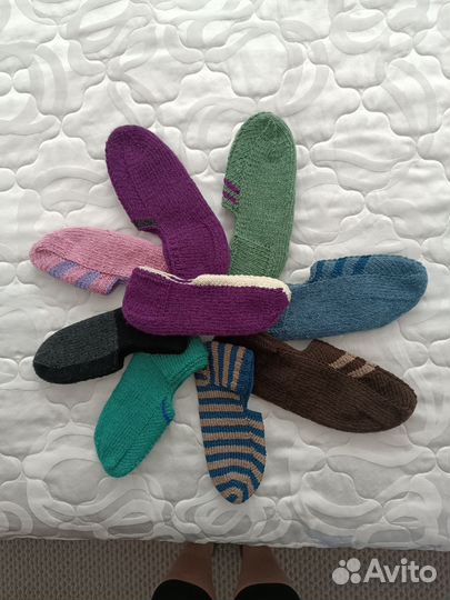 Следки вязаные