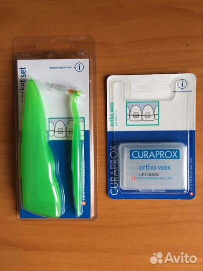 Curaprox щетка, монопучок, набор гигиены, воск