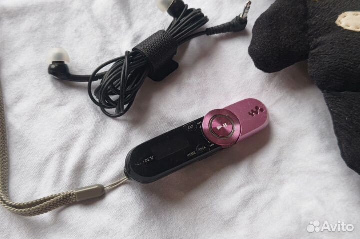 Sony nwz-b163f плеер и наушники hpm-70