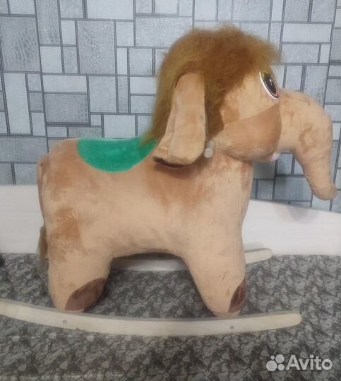 Детская качалка слон