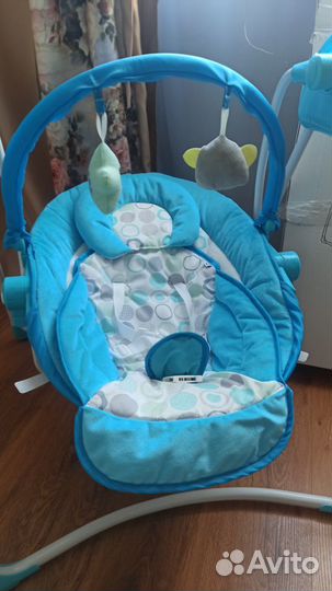 Качели Babyton Funny Time 2в1 электронные