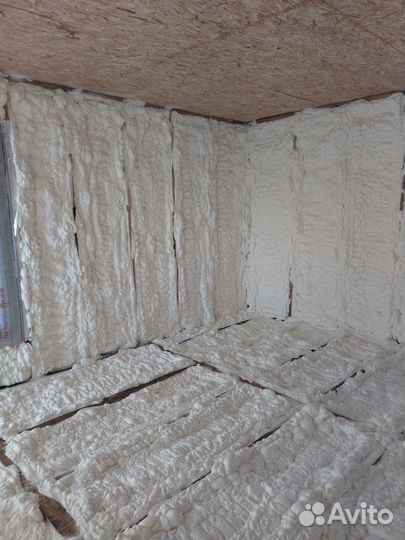 Утепление пенополиуретаном помещений