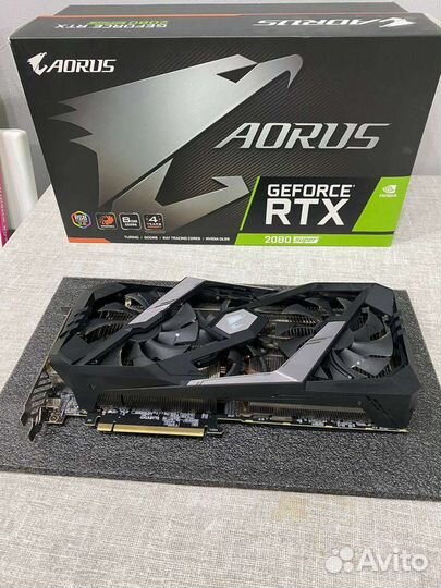 Видеокарта aorus RTX 2080 super