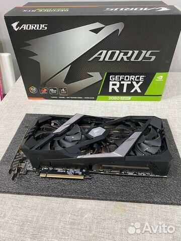Видеокарта aorus RTX 2080 super купить в Краснодаре | Электроника | Авито