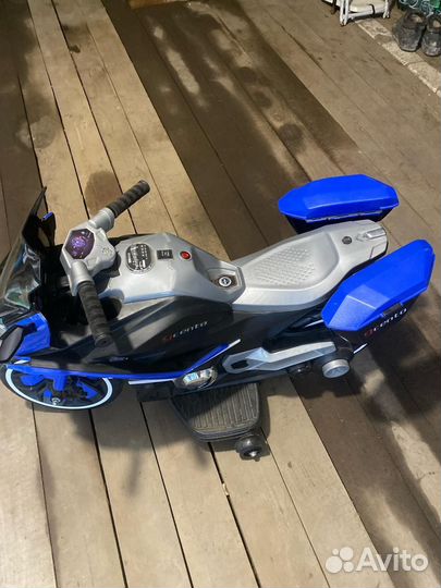 Детский электромобиль мотоцикл