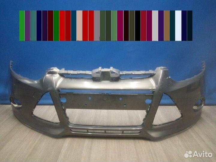 Бампер передний Ford Focus 3 2011-2015 в цвет