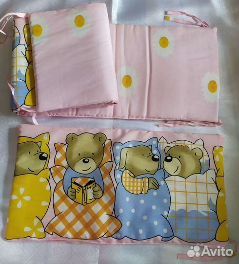 Бортики в кроватку