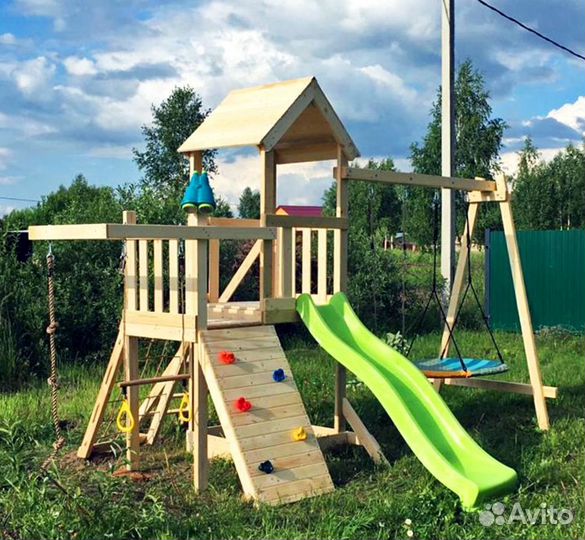 Детский комплекс уличный, площадка