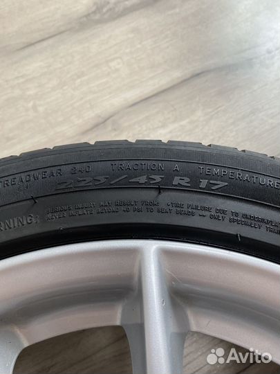 Колеса bmw r17 диски и шины michelin