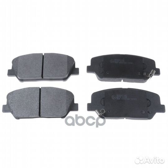 Колодки тормозные дисковые hyundai: veloster 1