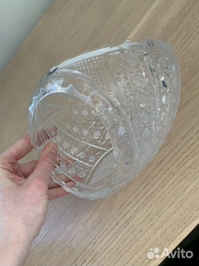 Конфетница хрусталь
