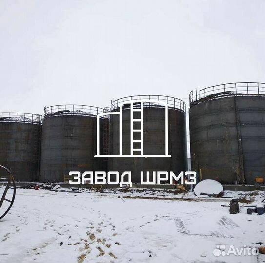Резервуар вертикальный 500, 700, 1000, 2000 кубов