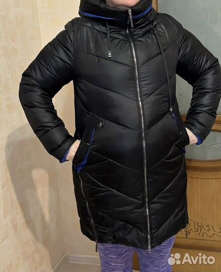 Пуховик женский 48 50 бу