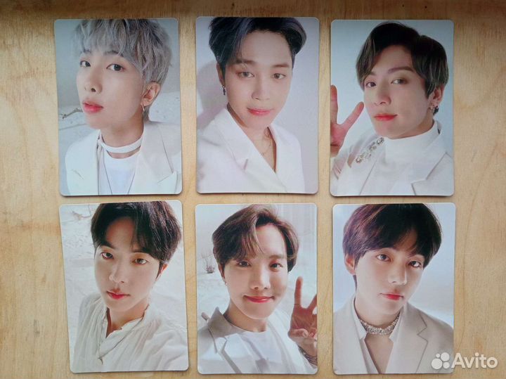 Карточки BTS