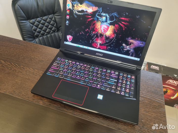 MSI GE63VR 7RF Raider (GTX 1070 8гб)